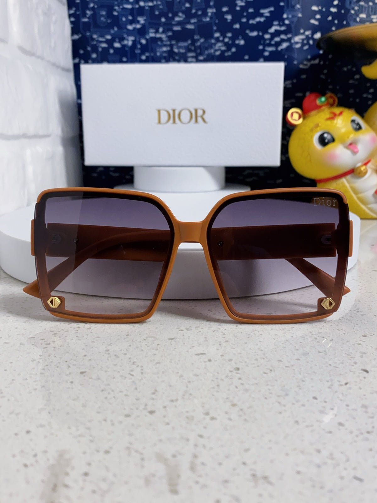 Dior Polarized Fashion Silver Lens Sunglasses for Women - 431823 - detail image 9