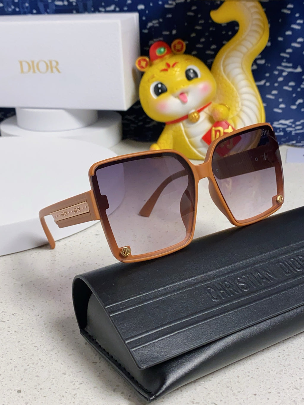 Dior Polarized Fashion Silver Lens Sunglasses for Women - 431823 - detail image 10