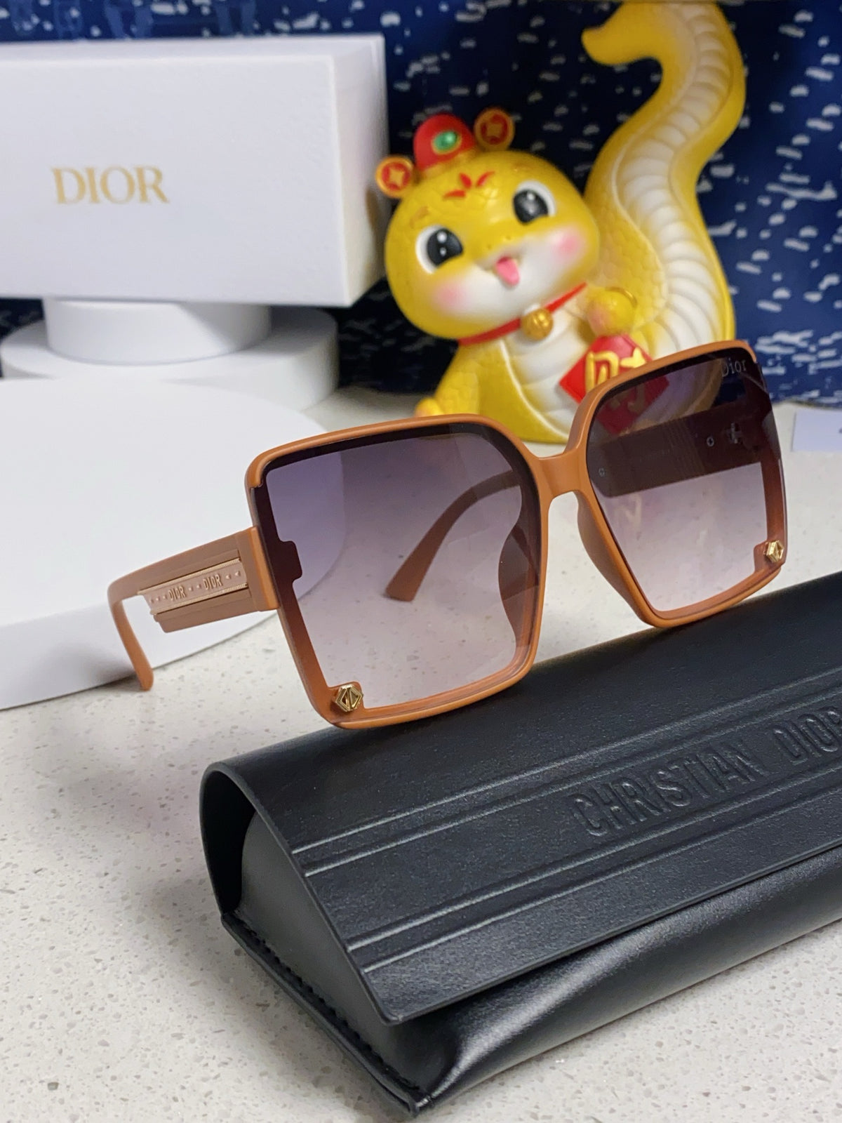 Dior Polarized Fashion Silver Lens Sunglasses for Women - 431823 - detail image 10
