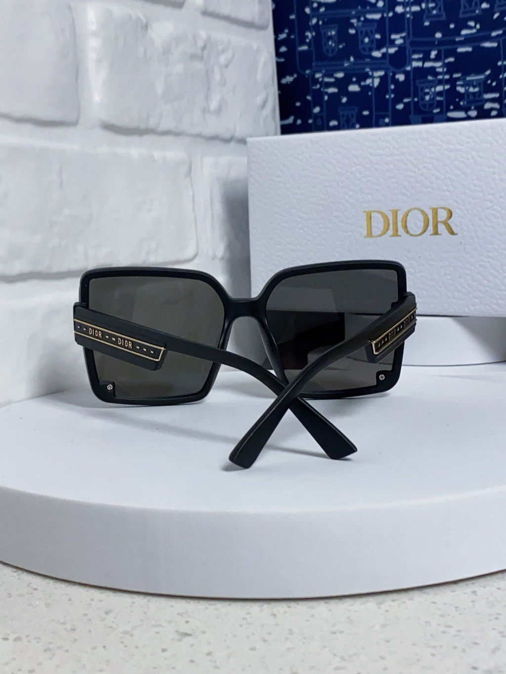 Dior Polarized Fashion Black Lens Sunglasses for Women - 431826 - detail image 3