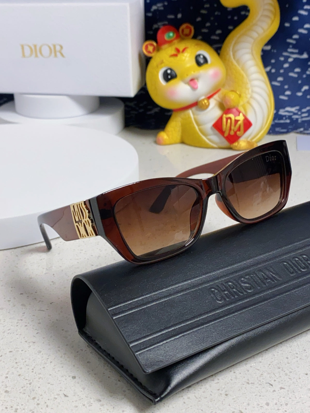 Dior Fashion Brown Lens Sunglasses for Men & Women - 431827 - detail image 10