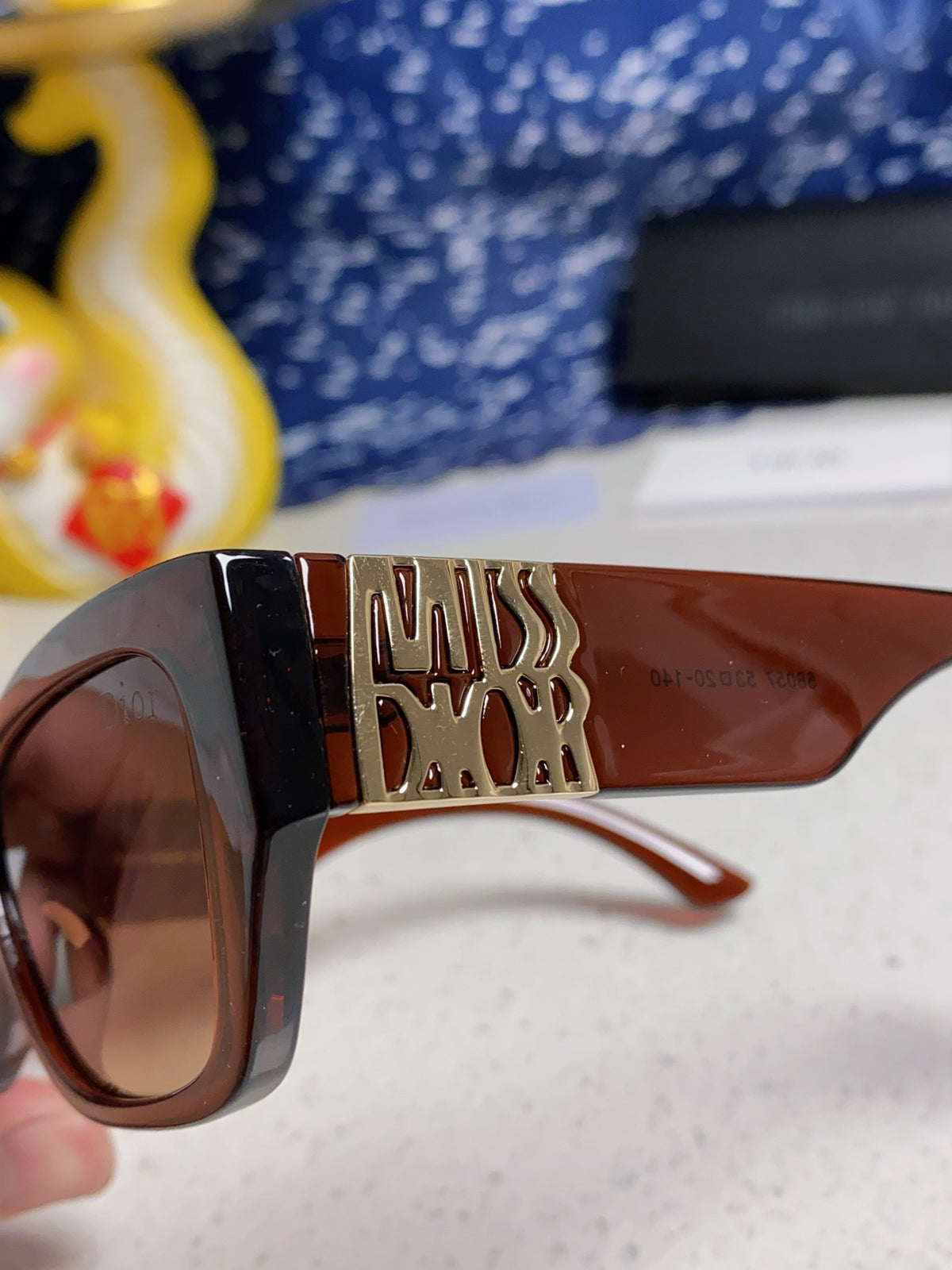 Dior Fashion Brown Lens Sunglasses for Men & Women - 431827 - detail image 7