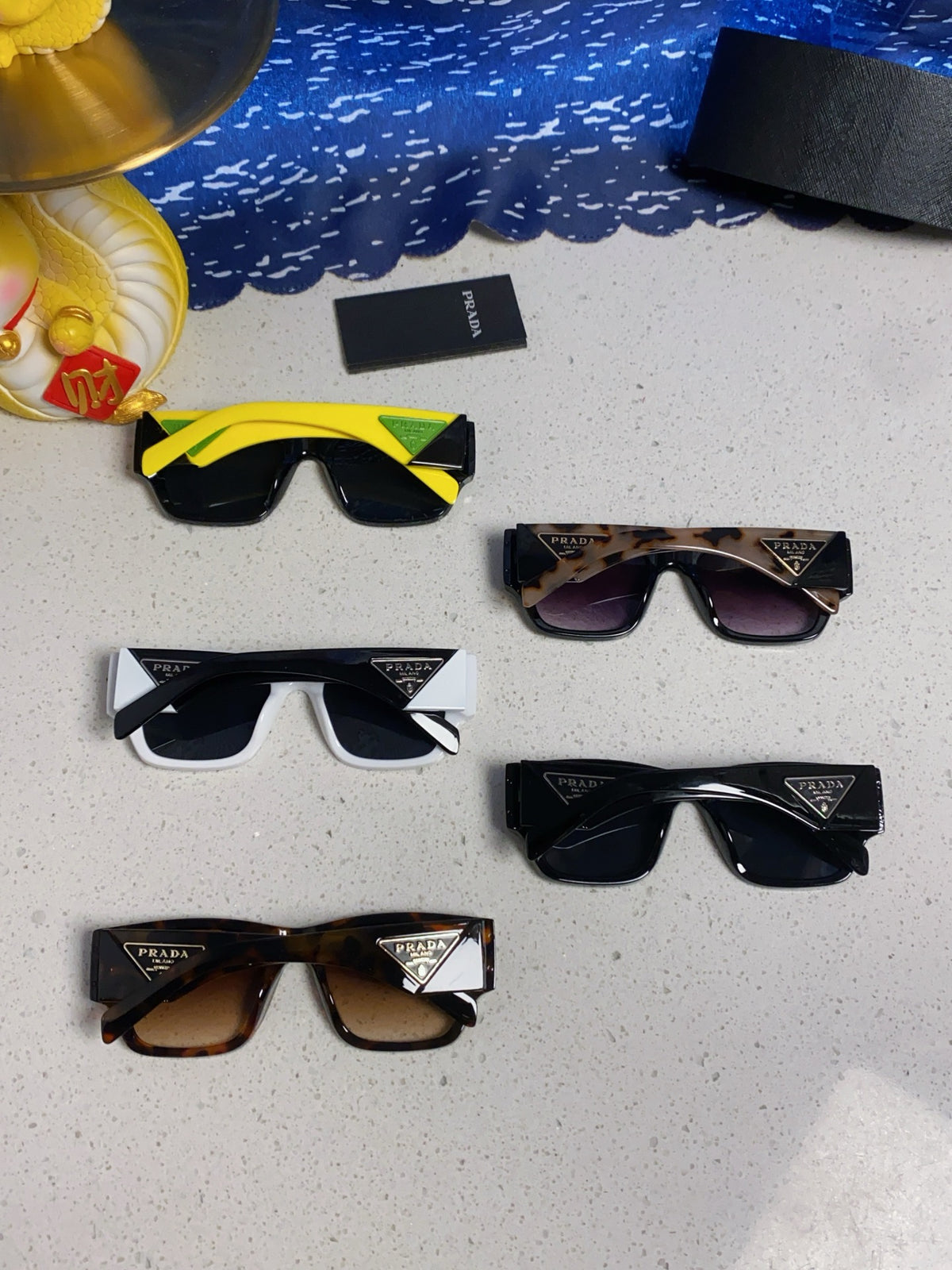 Prada Fashion Black Lens Sunglasses for Men & Women - 358430 - detail image 12