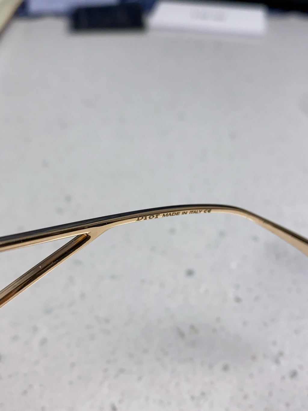Dior 30MONTAIGNE Lightweight Rimless Gray Lens Sunglasses for Men & W - 415461 - detail image 8