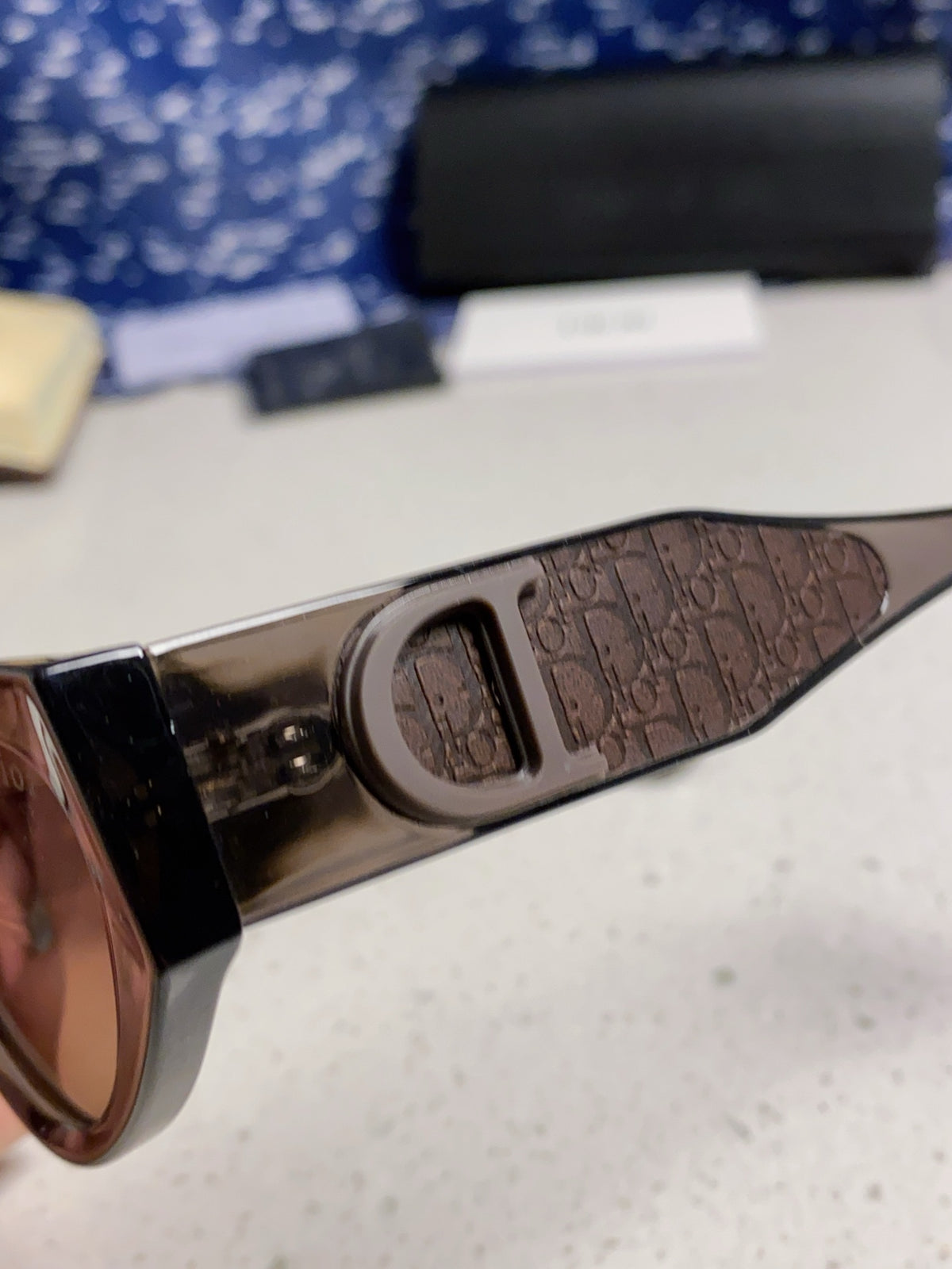 Dior Polarized Fashion Silver Lens Sunglasses for Women - 415364 - detail image 7