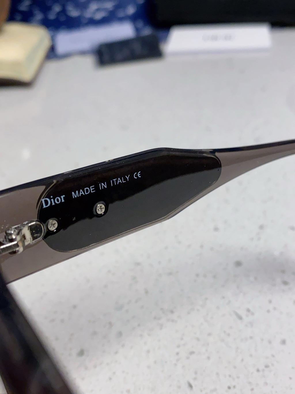Dior Polarized Fashion Silver Lens Sunglasses for Women - 415364 - detail image 8