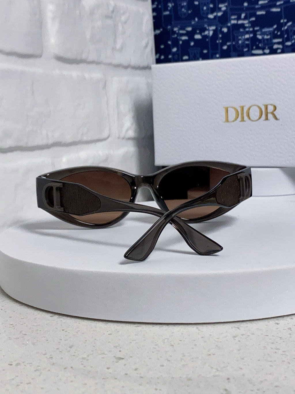 Dior Polarized Fashion Silver Lens Sunglasses for Women - 415364 - detail image 3