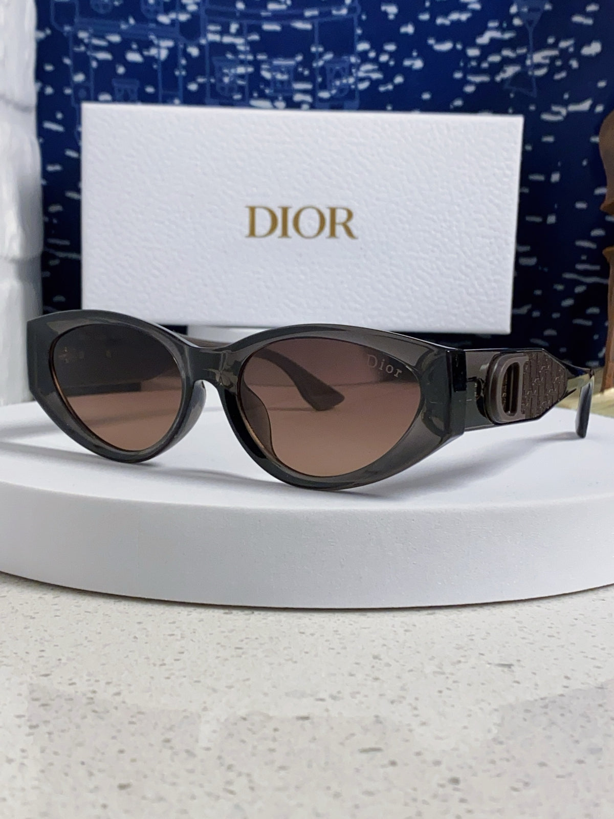 Dior Polarized Fashion Silver Lens Sunglasses for Women - 415364