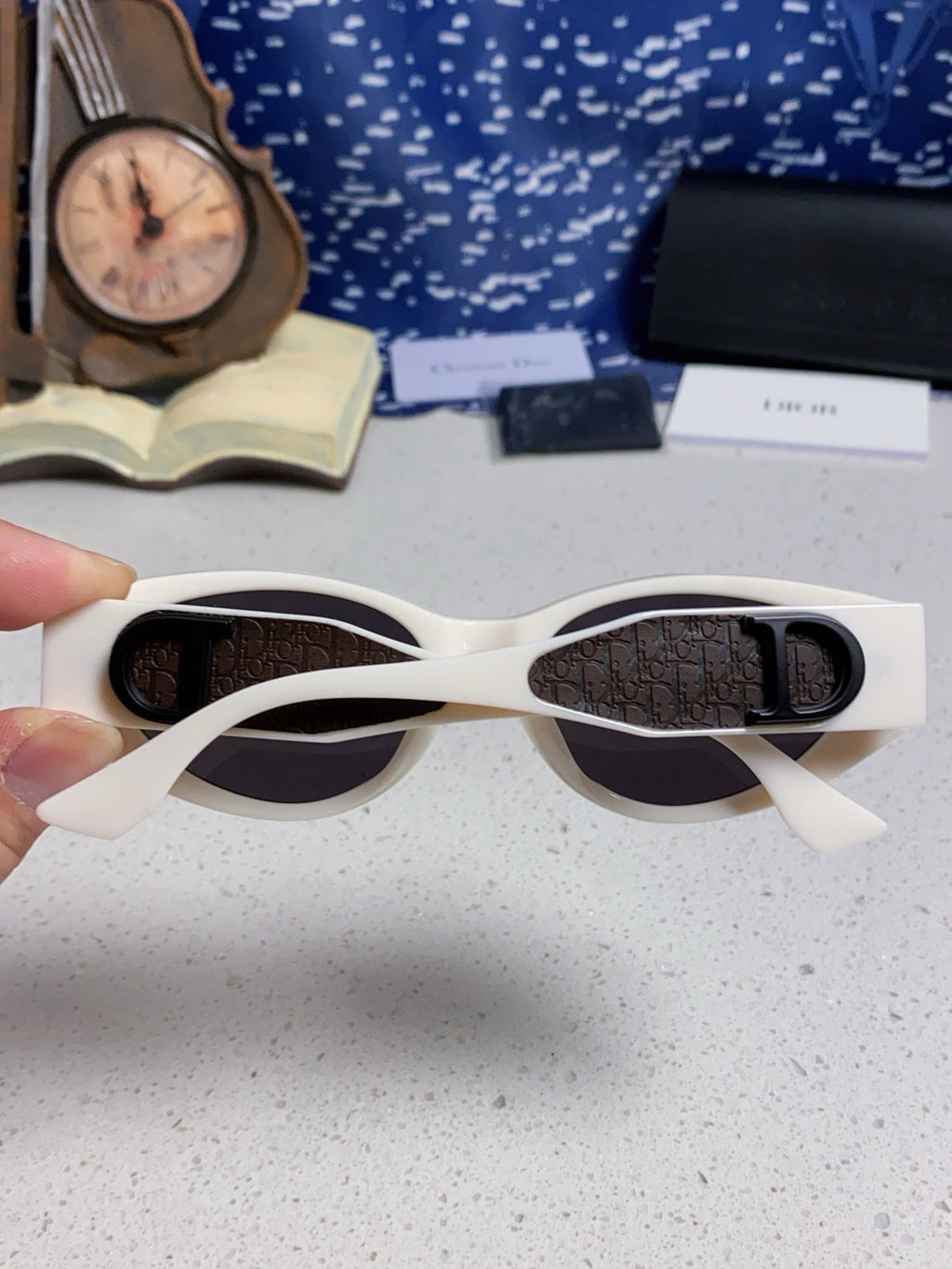 Dior Polarized Fashion Silver Lens Sunglasses for Women - 431737 - detail image 5