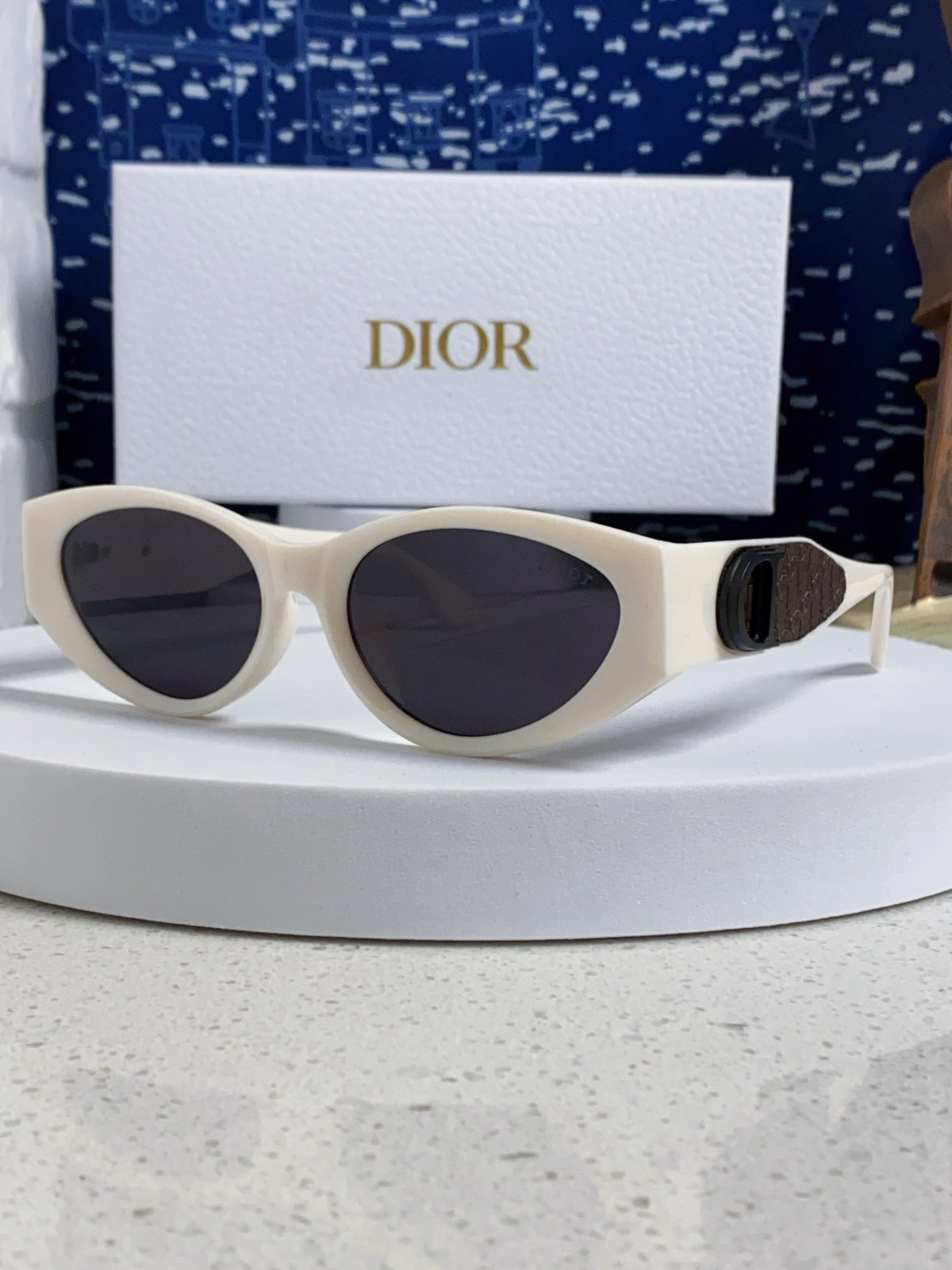 Dior Polarized Fashion Silver Lens Sunglasses for Women - 415365