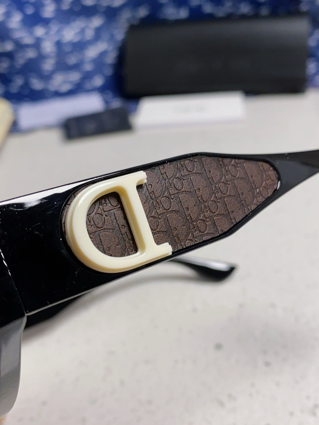 Dior Polarized Fashion Black Lens Sunglasses for Women - 431739 - detail image 7