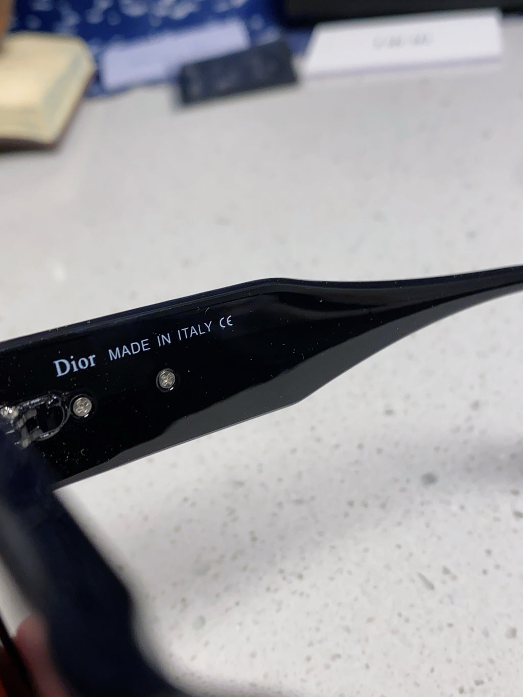 Dior Polarized Fashion Black Lens Sunglasses for Women - 431739 - detail image 8