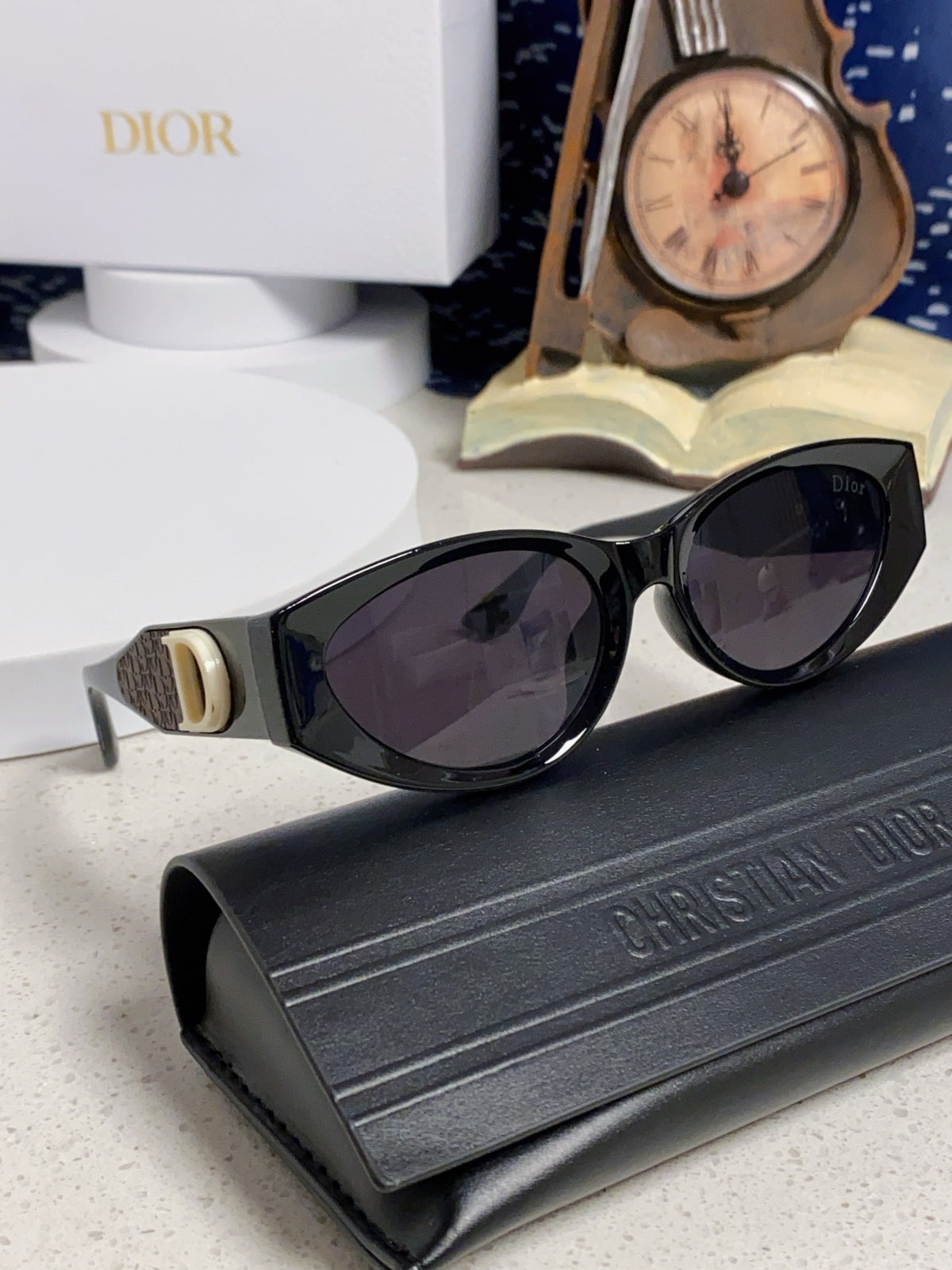 Dior Polarized Fashion Black Lens Sunglasses for Women - 431739 - detail image 10