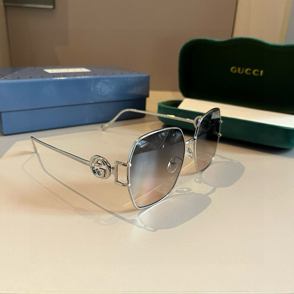 Gucci Fashion Gold Lens Sunglasses for Men & Women - 382065