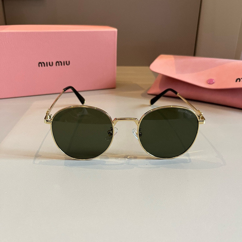 Miu Miu Metal Fashion Brown Lens Sunglasses for Men & Women - 432657 - detail image 2