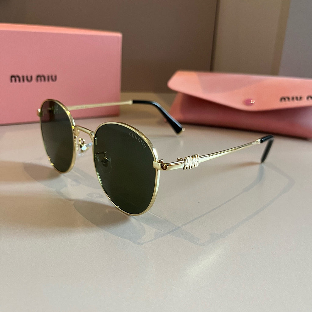Miu Miu Metal Fashion Brown Lens Sunglasses for Men & Women - 432657 - detail image 3