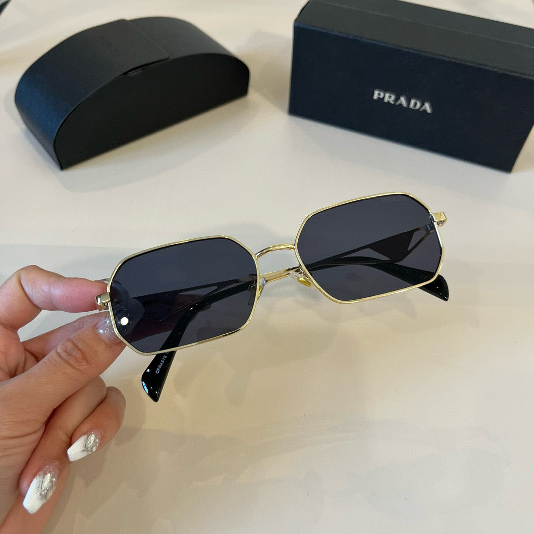 Prada Fashion Silver Lens Sunglasses for Men - 415800 - detail image 2