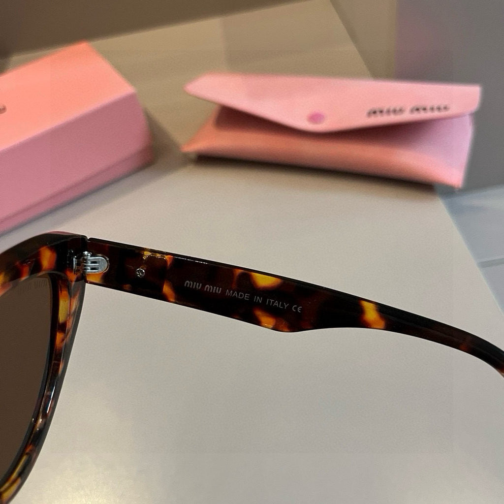 Miu Miu Cat-Eye Brown Lens Sunglasses for Men & Women - 416281 - detail image 7
