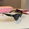 Miu Miu Cat-Eye Gold Lens Sunglasses for Men & Women - 416263