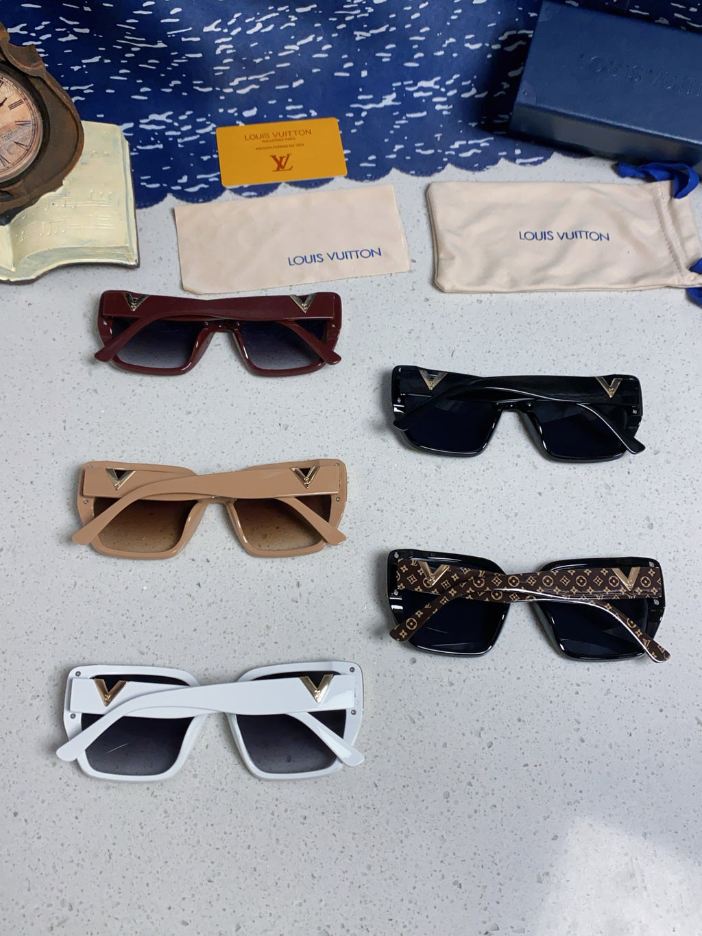 Louis Vuitton Fashion Brown Lens Sunglasses for Women - detail image 11