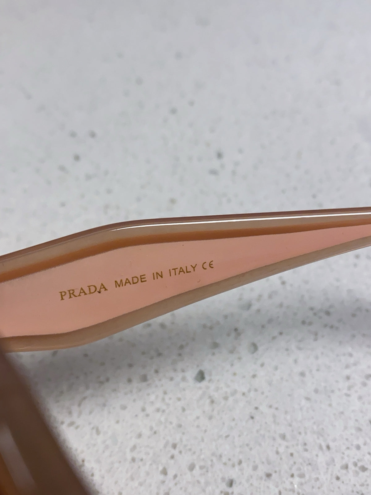 Prada 16YSF Acetate Fashion Gold Lens Sunglasses for Men & Women - 415673 - detail image 8