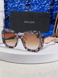 Prada 16YSF Acetate Fashion Gold Lens Sunglasses for Men & Women - 415674