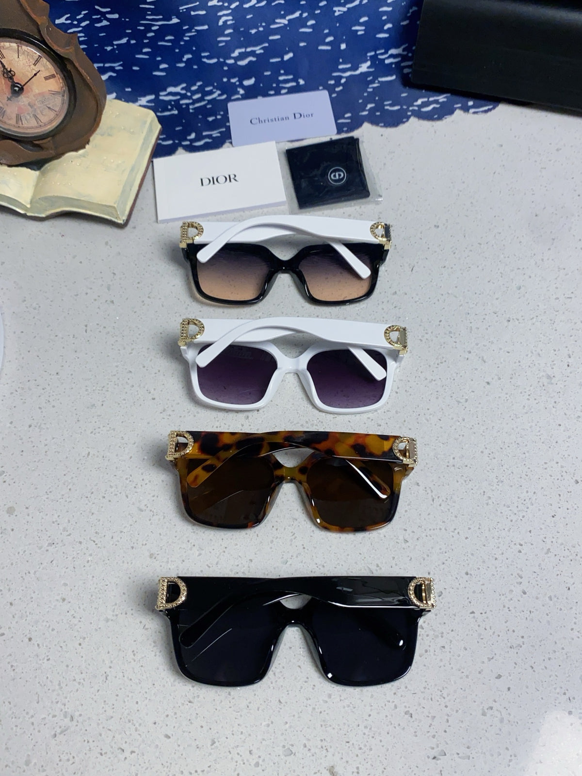 Dior Oversized Silver Lens Sunglasses for Women - 431740 - detail image 11