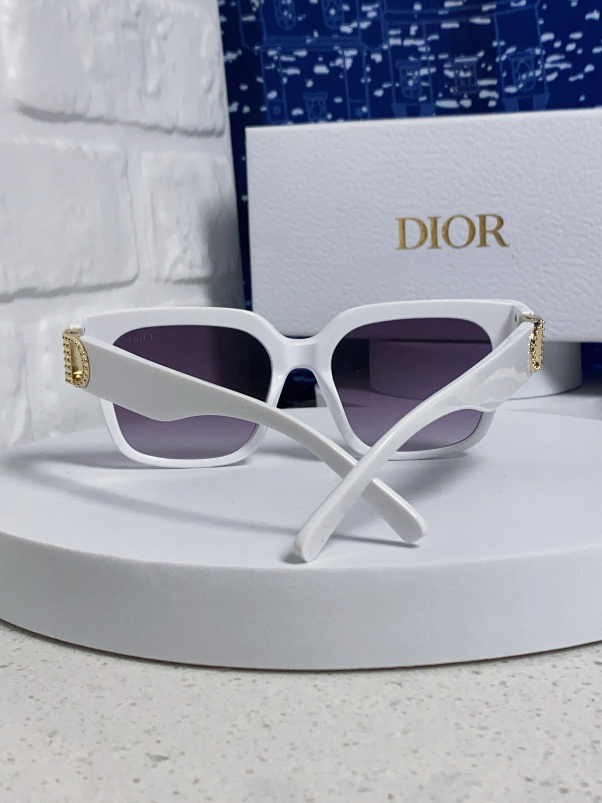 Dior Oversized Silver Lens Sunglasses for Women - 415536 - detail image 3