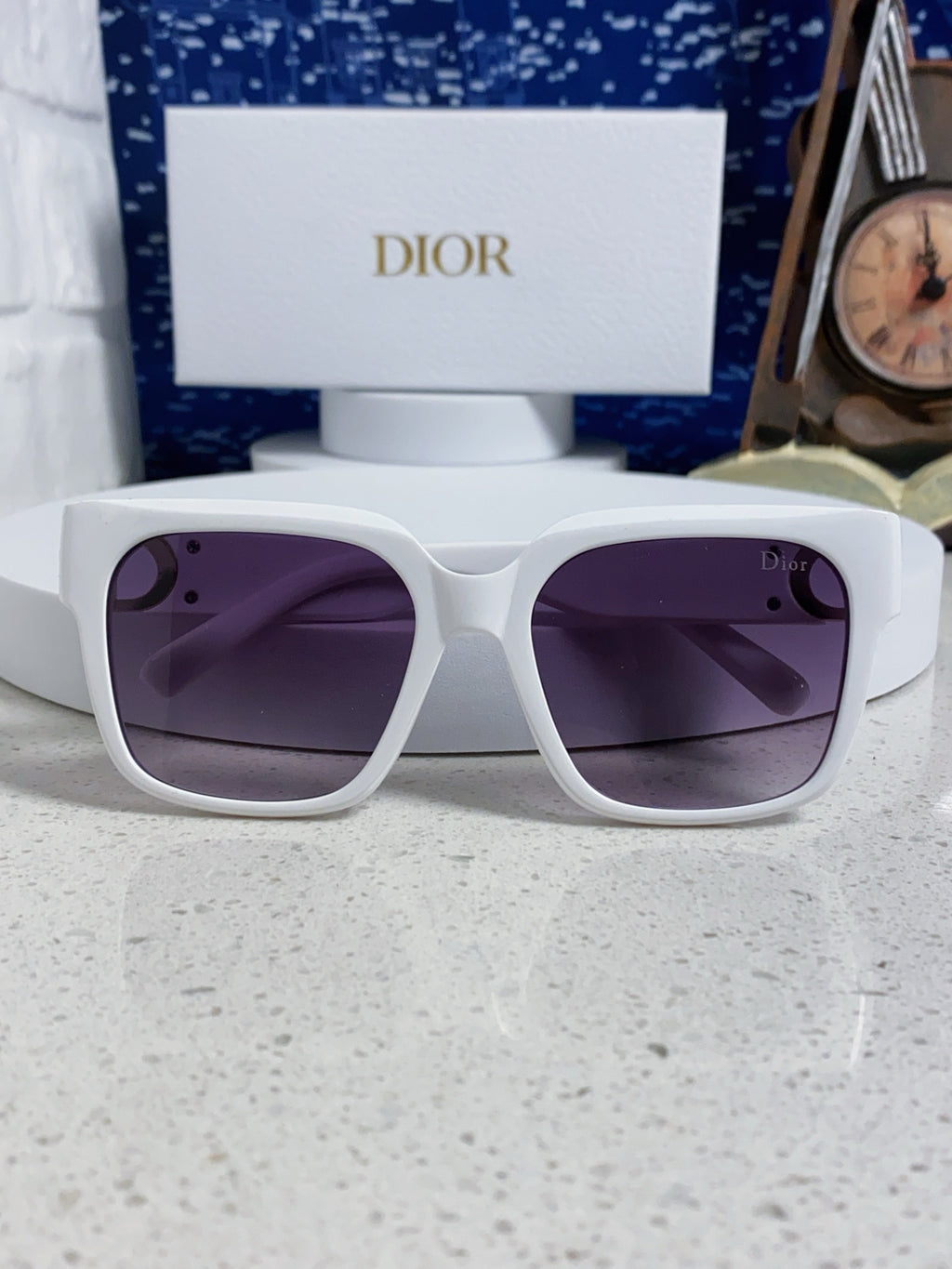 Dior Oversized Silver Lens Sunglasses for Women - detail image 9
