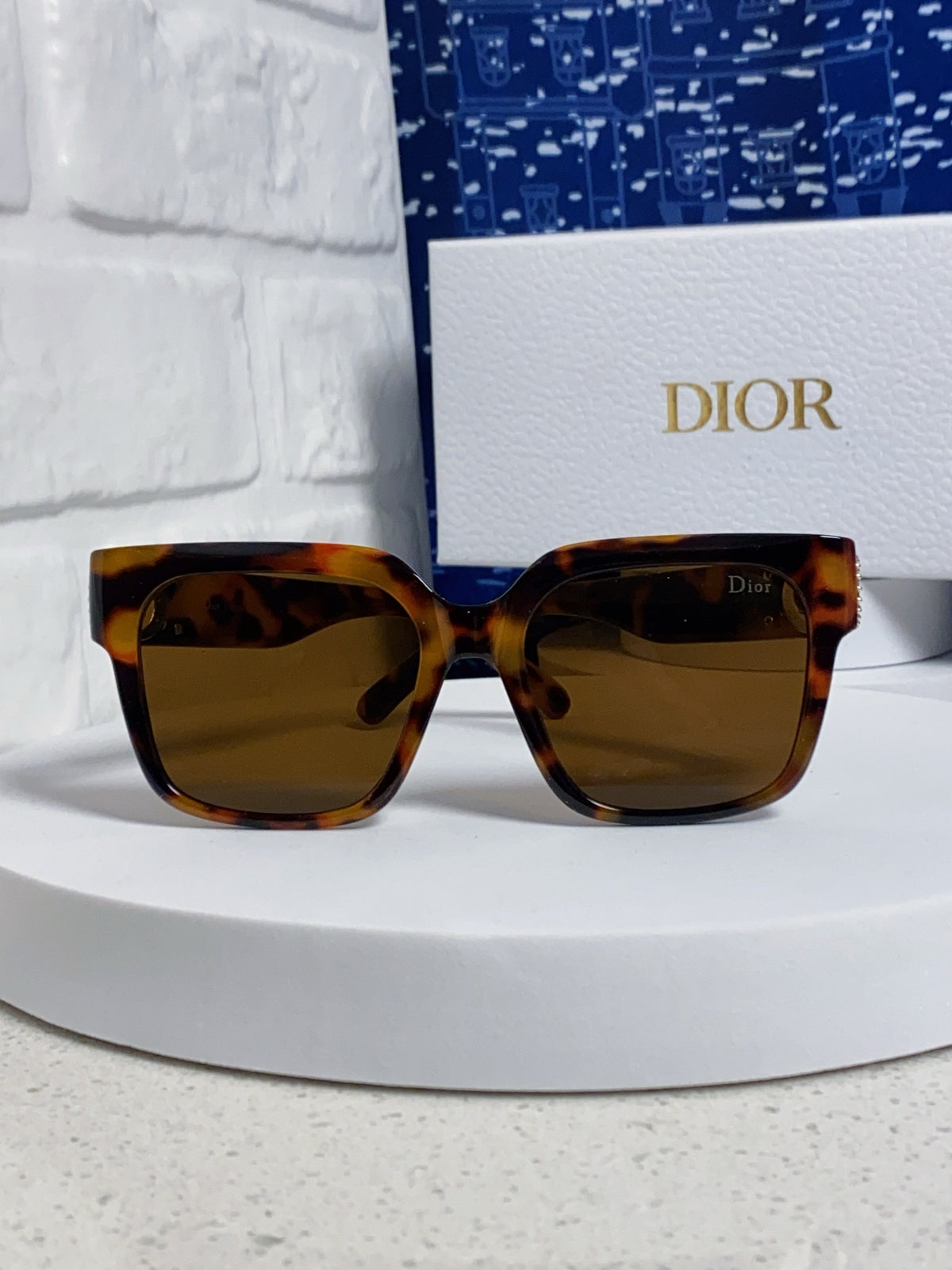 Dior Oversized Black Lens Sunglasses for Women - 431742 - detail image 2