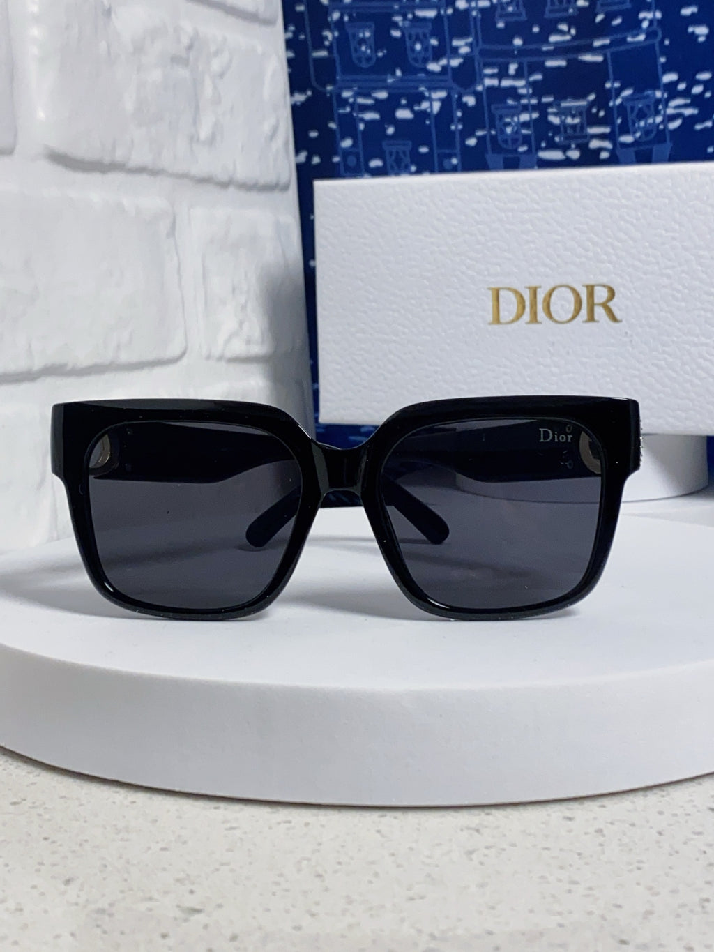 Dior Oversized Black Lens Sunglasses for Women - 415538 - detail image 2