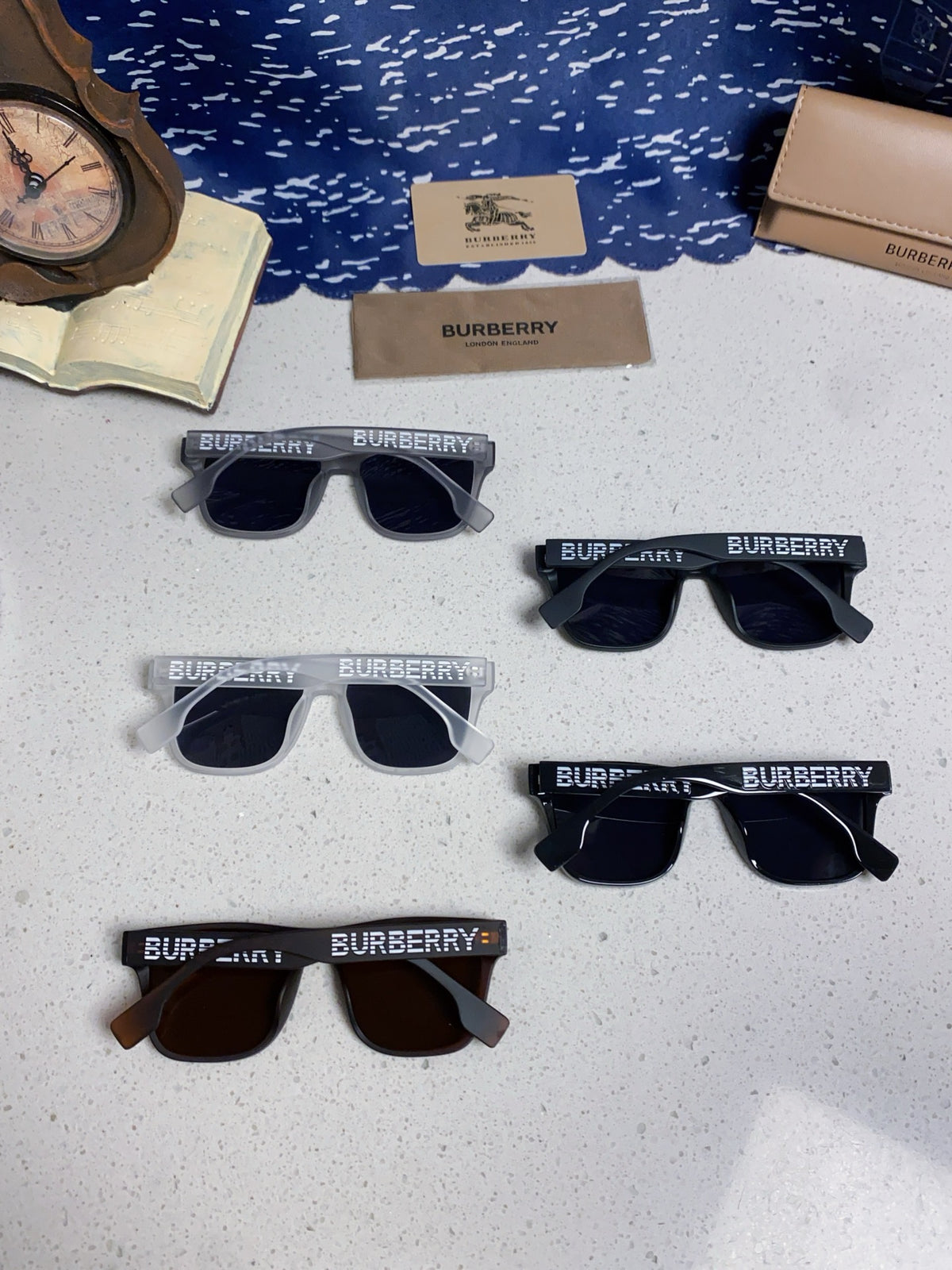 Burberry Fashion Blue Lens Sunglasses for Men & Women - 432511 - detail image 11
