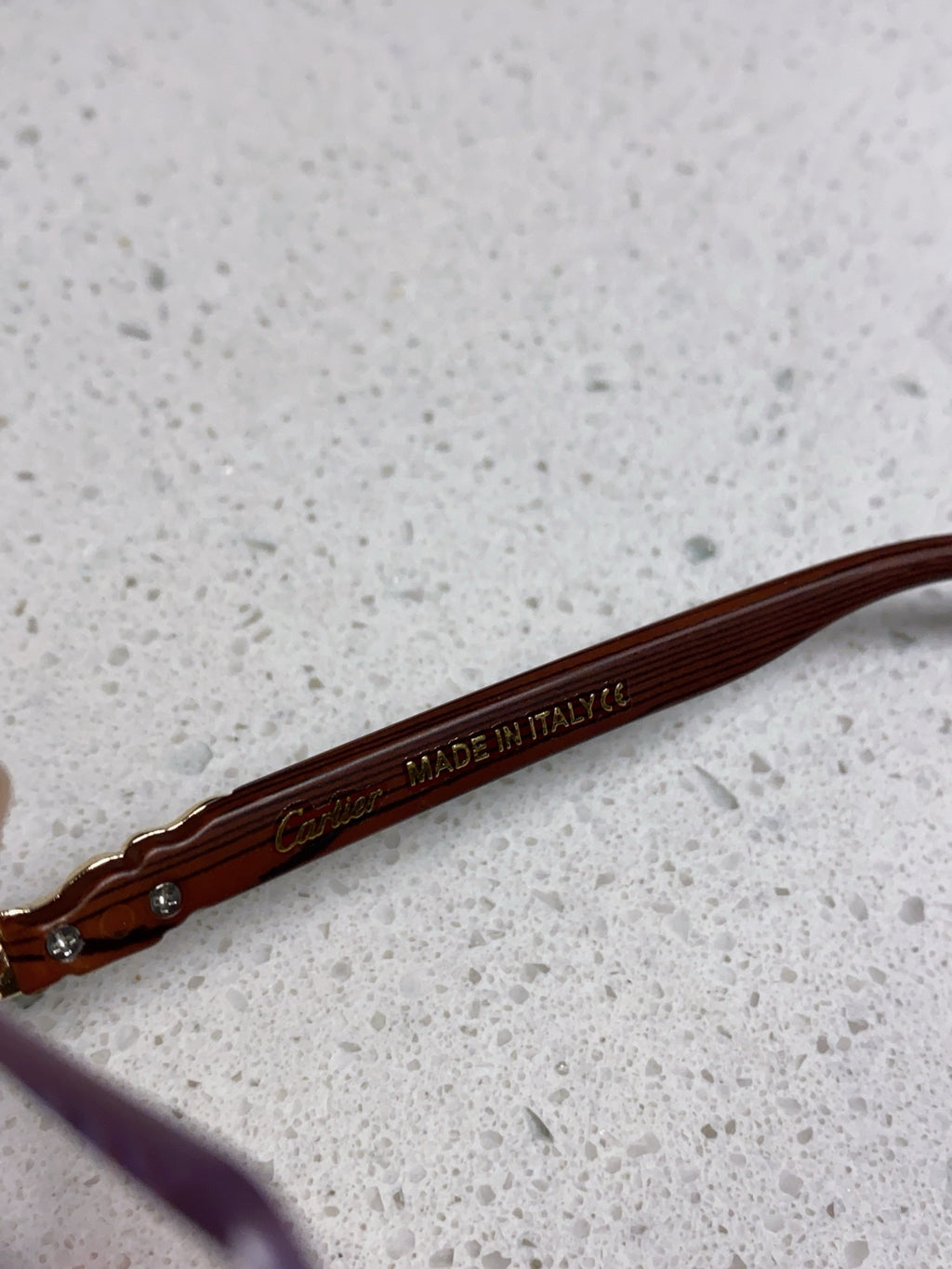 Cartier Lightweight Rimless Silver Lens Sunglasses for Men & Women - 432349 - detail image 8