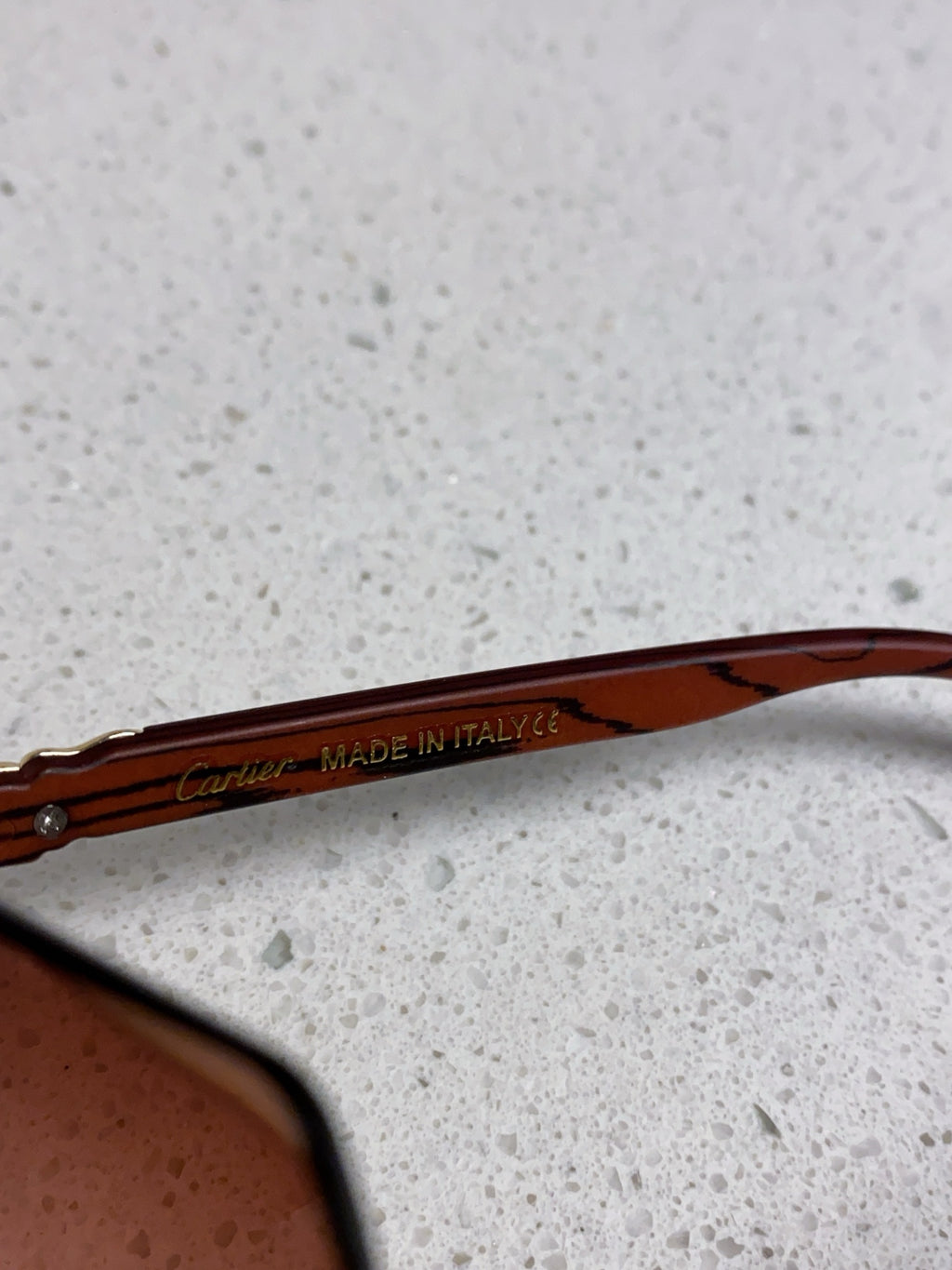 Cartier Lightweight Rimless Silver Lens Sunglasses for Men & Women - 998240 - detail image 8