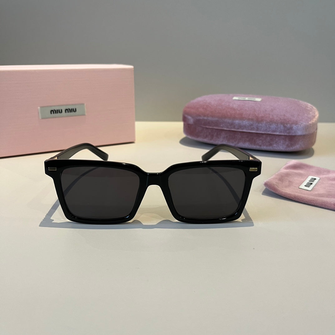 Miu Miu SMUO7S Square Black Lens Sunglasses for Men & Women - 382959 - detail image 2