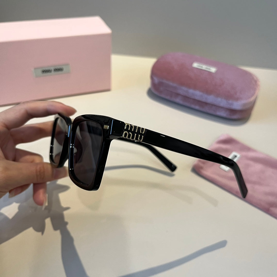 Miu Miu SMUO7S Square Black Lens Sunglasses for Men & Women - 432676 - detail image 6