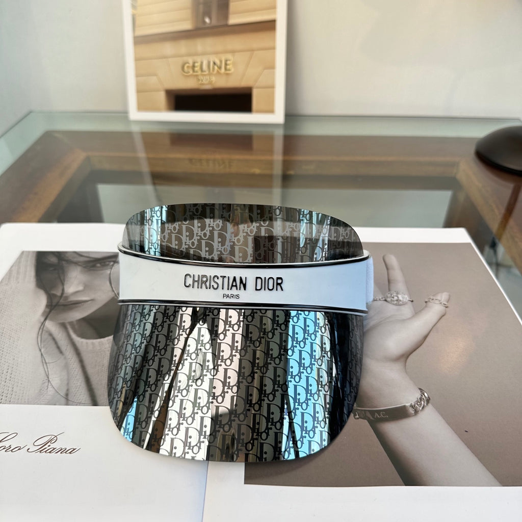 Dior Fashion Gray Sun Visor for Men & Women - 132419 - detail image 2