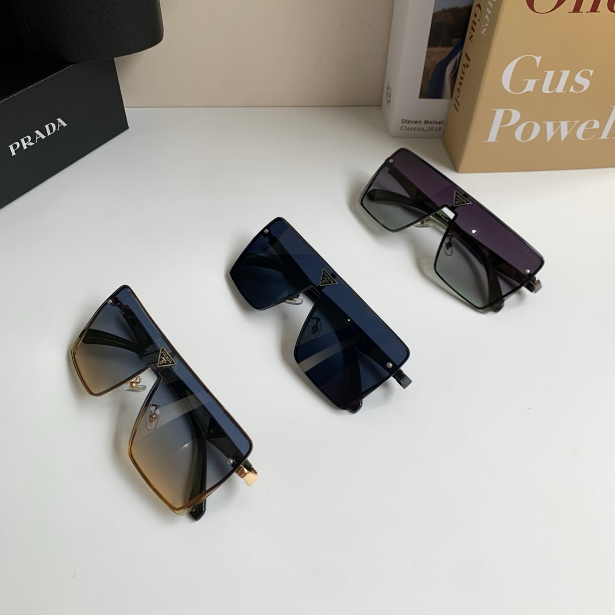 Prada Square Silver Lens Sunglasses for Men & Women - 132498 - detail image 10