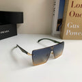 Prada Square Silver Lens Sunglasses for Men & Women - 132498