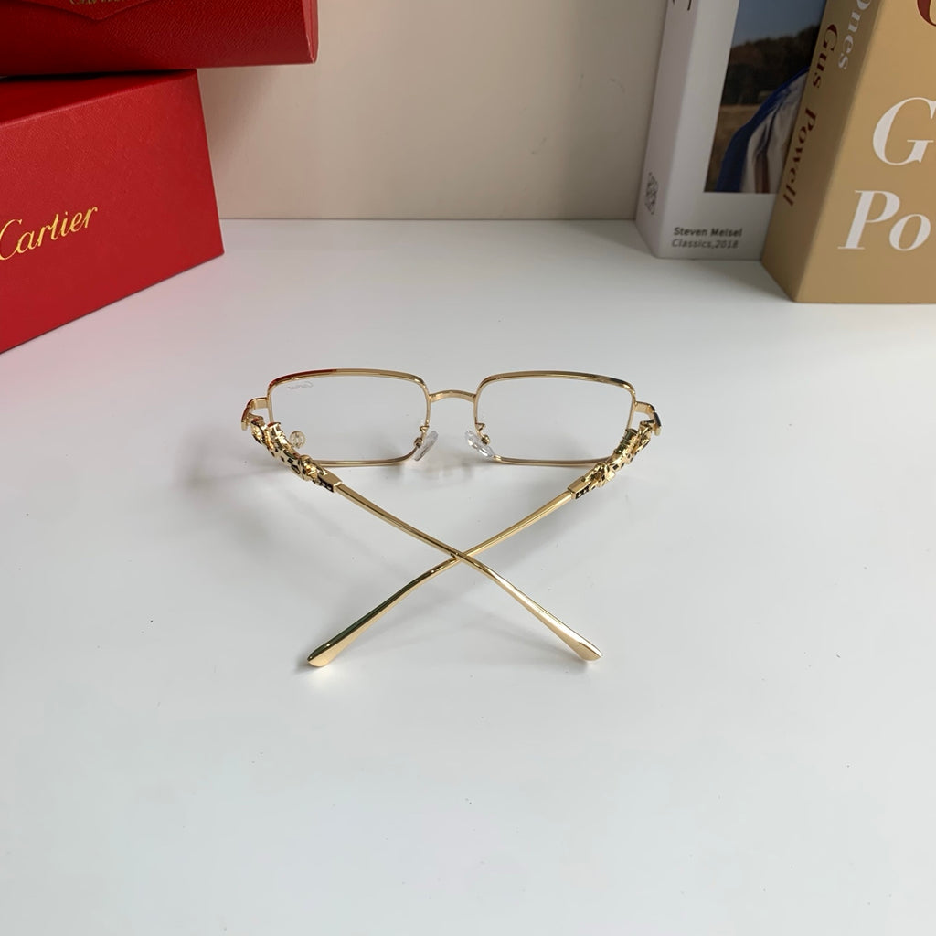 Cartier Metal Square Silver Lens Sunglasses for Men & Women - 415828 - detail image 8