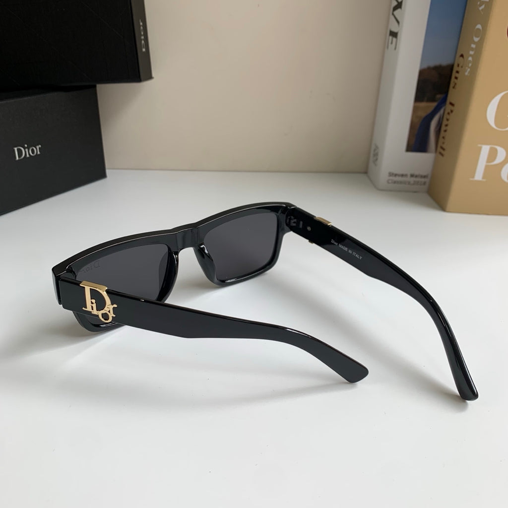 Dior Polarized Square Black Lens Sunglasses for Men & Women - 449159 - detail image 8