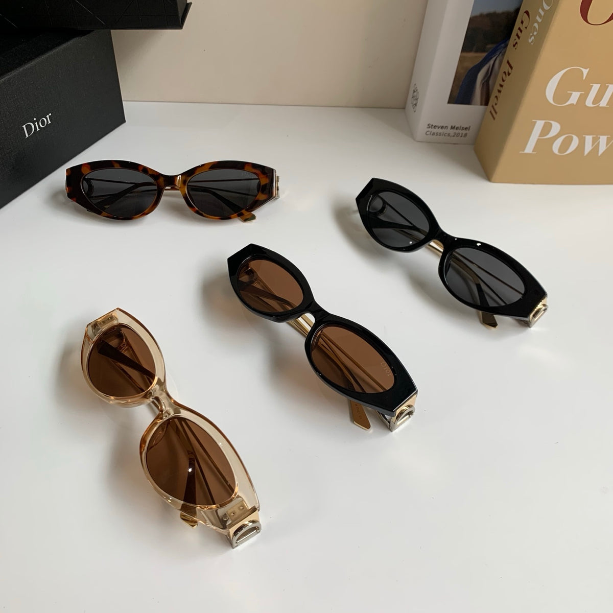 Dior Cat-Eye Silver Lens Sunglasses for Men & Women - 398762 - detail image 9