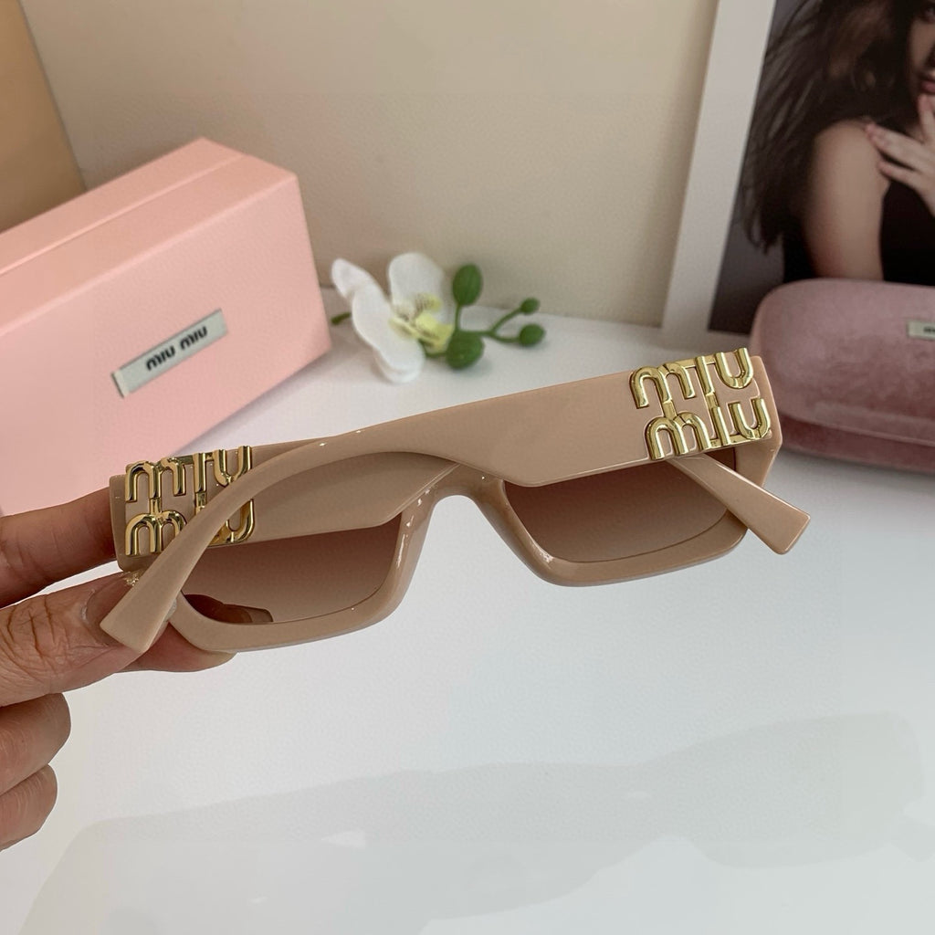 Miu Miu Square Brown Lens Sunglasses for Men & Women - 487563 - detail image 3