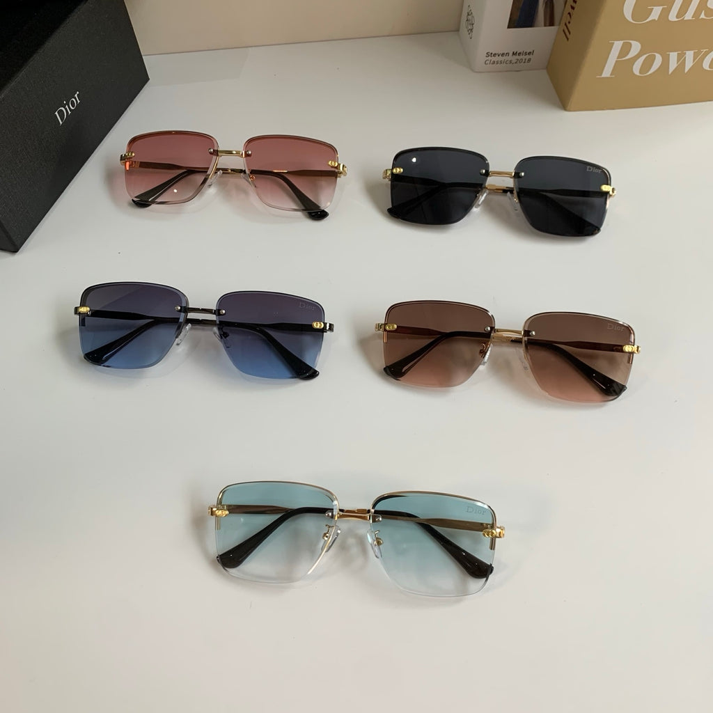 Dior Polarized Metal Fashion Silver Lens Sunglasses for Men & Women - 415493 - detail image 9