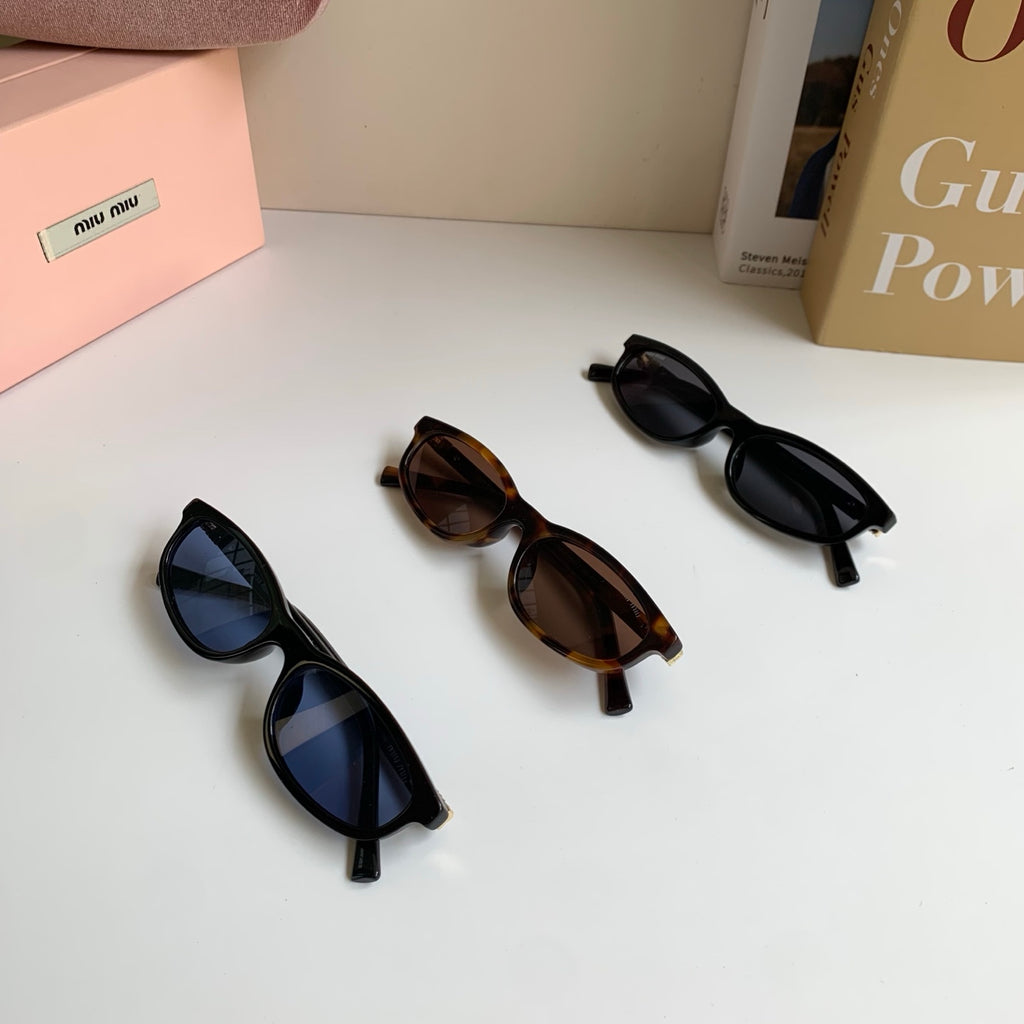 Miu Miu Cat-Eye Silver Lens Sunglasses for Men & Women - 432619 - detail image 9