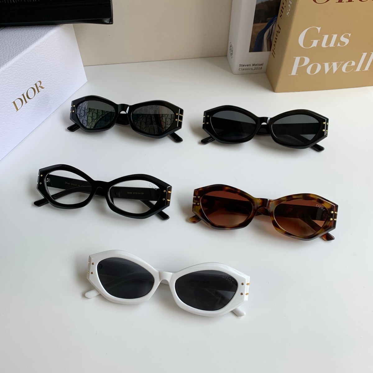 Dior Polarized Cat-Eye Black Lens Sunglasses for Men & Women - 382467 - detail image 9