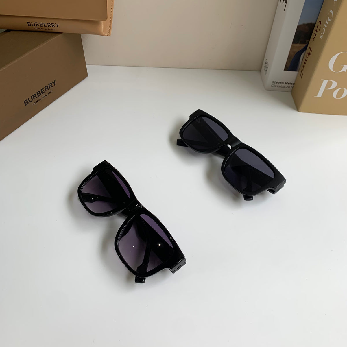 Burberry Square Black Lens Sunglasses for Men & Women - 399059 - detail image 9