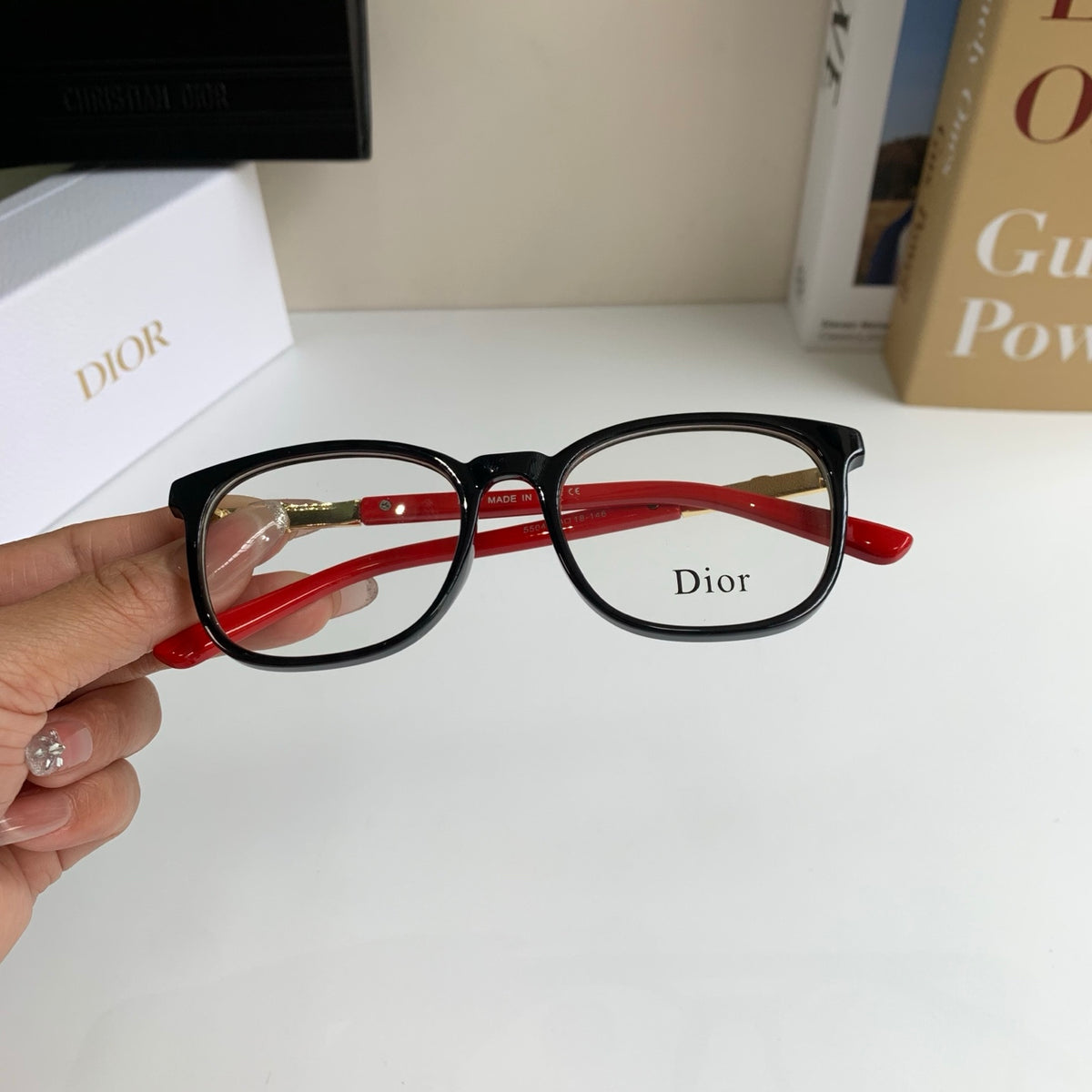 Dior Square Silver Lens Sunglasses for Men & Women - 415533 - detail image 3