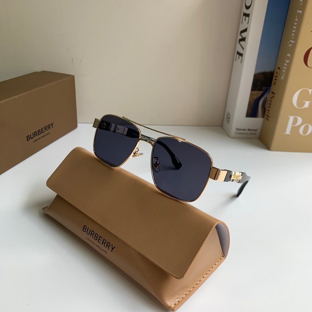 Burberry Metal Square Silver Lens Sunglasses for Men & Women - 399092 - detail image 4