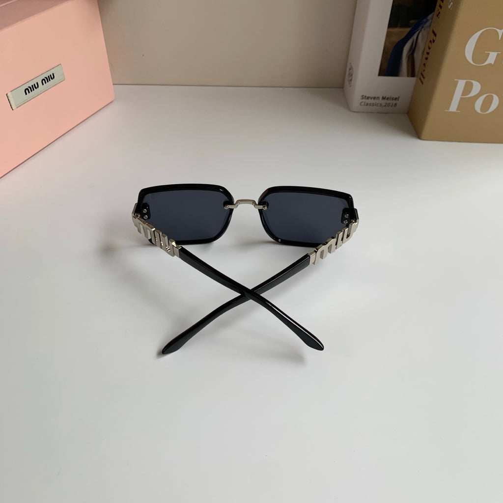 Miu Miu Square Silver Lens Sunglasses for Men & Women - 399202 - detail image 8